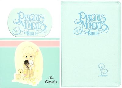 Precious Moments Bible for Catholics (Today's English Version/blue-mist leather)
