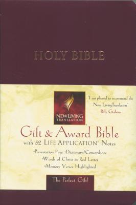 Image for Gift and Award Bible (New Living Translation - NLT) Burgundy Cover Gift and Award Bible (New Living Translation - NLT) Burgundy Cover