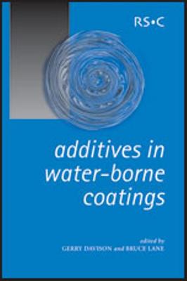 ADDITIVES WATER-BASED COATING (Special Publications)