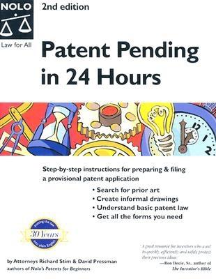 Patent Pending in 24 Hours 'With CD'