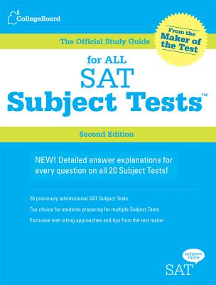 Image for The Official Study Guide for All SAT Subject Tests, 2nd Ed