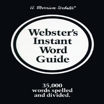 Websters Instant Word Guide