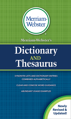 Image for MERRIAM-WEBSTER'S DICTIONARY AND THESAURUS