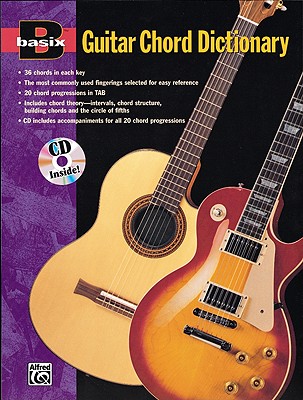BASIX GUITAR CHORD DICTIONARY AND CD
