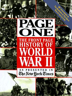 Image for Page One: The Front Page History of World War II