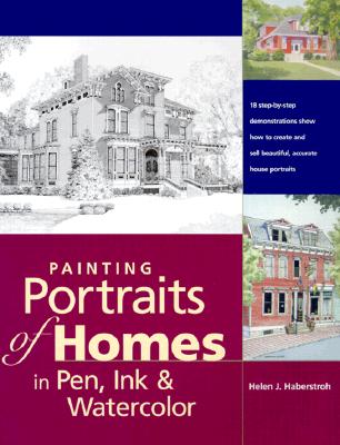 Painting Portraits of Homes in Pen, Ink & Watercolor