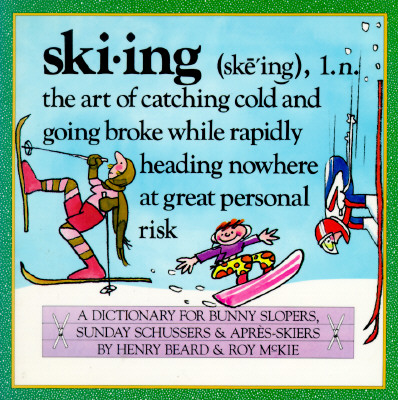 Image for SKIING : DICTIONARY FOR BUNNY SLOPERS S