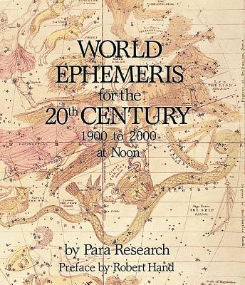 The American Sidereal Ephemeris 1976-2000