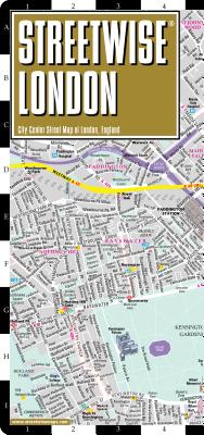 Streetwise London Map - Laminated City Center Street Map of London, England