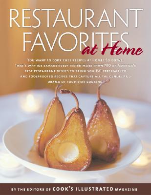 Image for Restaurant Favorites at Home (The Best Recipe)