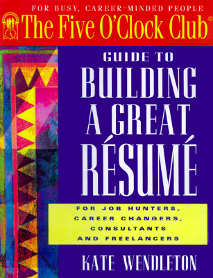 Image for BUILDING A GREAT RESUME