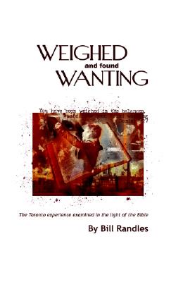 Weighed & Found Wanting: