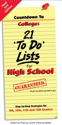 Image for Countdown to College: 21 'To Do' Lists for High School Countdown to College: 21 'To Do' Lists for High School