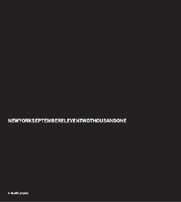 Image for New York September Eleven Two Thousand One New York September Eleven Two Thousand One