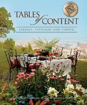 Tables of content : service, settings, and supper