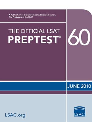 Image for The Official LSAT PrepTest 60: (June 2010 LSAT)