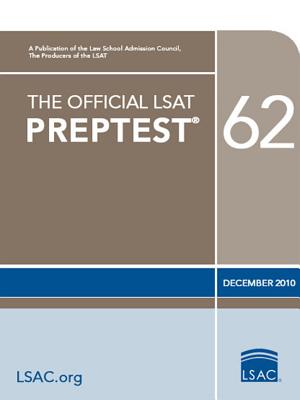 Image for The Official LSAT PrepTest 62: (Dec. 2010 LSAT)