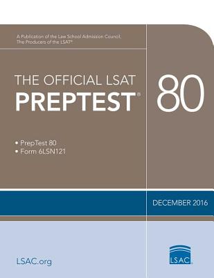 Image for The Official LSAT Preptest 80: December 2016 The Official LSAT Preptest 80: December 2016