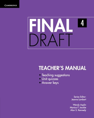 Image for Final Draft Level 4 Teacher's Manual Final Draft Level 4 Teacher's Manual