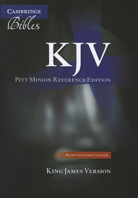 Image for KJV Pitt Minion Reference Edition KJ446:X brown goatskin