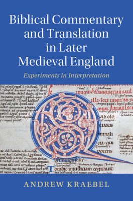 Biblical Commentary and Translation in Later Medieval England: Experiments in Interpretation (Cambridge Studies in Medieval Literature, Series Number 109)