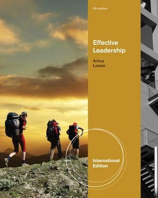 Effective Leadership.