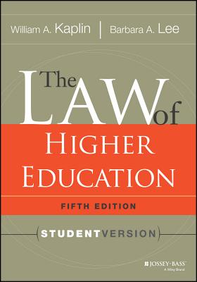 The Law of Higher Education