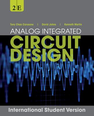 Analog Integrated Circuit Design.
