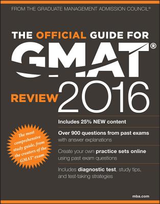 Image for The Official Guide for GMAT Review 2016 with Online Question Bank and Exclusive Video