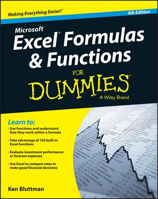 Excel Formulas and Functions FD 4e (For Dummies)