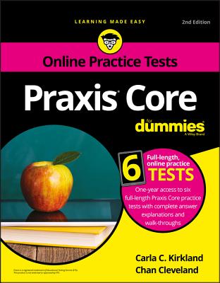 Praxis Core For Dummies with Online Practice Tests (For Dummies (Career/Education)) Image for Praxis Core For Dummies with Online Practice Tests (For Dummies (Career/Education))