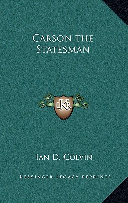 Carson the Statesman