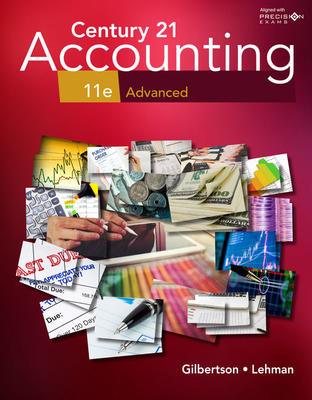 Image for Century 21 Accounting: Advanced, 11th Student Edition (MindTap Course List) Century 21 Accounting: Advanced, 11th Student Edition (MindTap Course List)