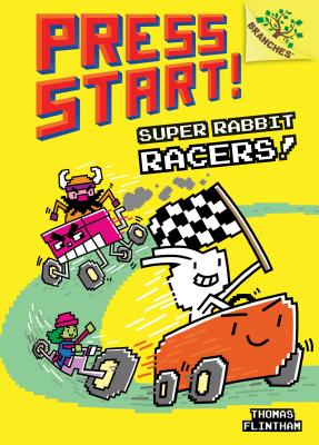 Super Rabbit Racers!: A Branches Book (Press Start! #3): A Branches Book (3)