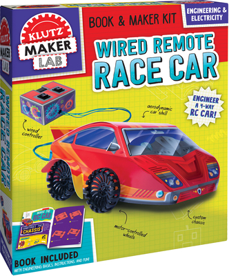 Klutz Wired Remote Race Car: Maker Lab STEM Kit