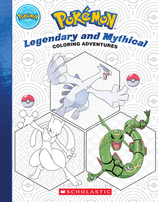 Pokemon Coloring Adventures 2: Legendary & Mythical Pokemon