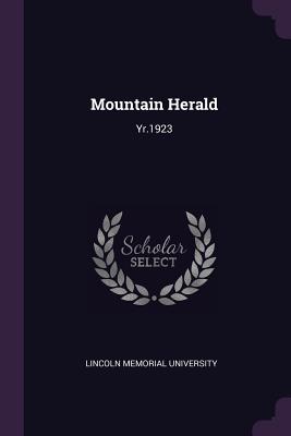 Image for Mountain Herald: Yr.1923 Mountain Herald: Yr.1923