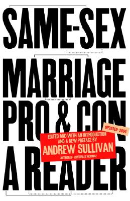 Image for Same-Sex Marriage: Pro and Con: A Reader