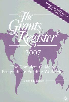 Image for The Grants Register 2007