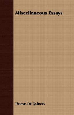 Miscellaneous Essays