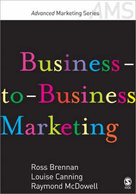 Business-to-Business Marketing (SAGE Advanced Marketing Series)