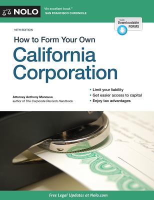 Image for How to Form Your Own California Corporation How to Form Your Own California Corporation