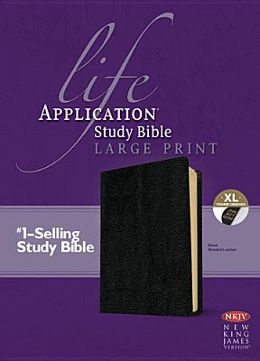 Image for Life Application Study Bible NKJV Large Print Bonded Leather
