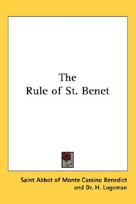 Image for The Rule of St. Benet