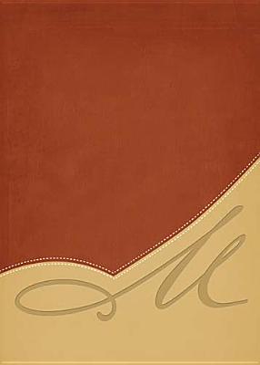 The MacArthur Study Bible: New American Standard Bible, Butterscotch / Sienna, Leathersoft