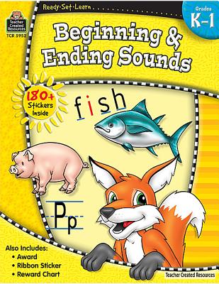 ReadySetLearn: Beginning & Ending Sounds, Grades K1 from Teacher Created Resources