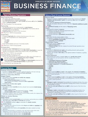 Image for Business Finance (Quick Study Business)