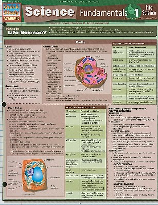 Science Fundamentals 1 - Cells-Plants-Animals (Quick Study Academic)