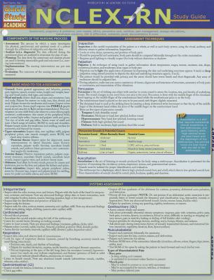 Nclex-Rn Study Guide: a QuickStudy Laminated Reference Guide (QuickStudy Academic)