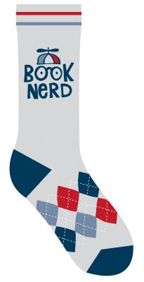 Image for Book Nerd Socks (LoveLit)